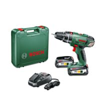 Perceuse-visseuse à percussion PSB 18LI-2 - 2 Bat 18V - 2,5Ah - BOSCH